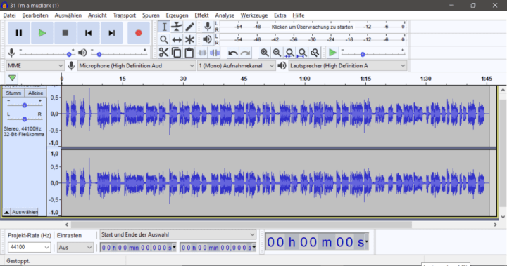 Audacity im Unterricht wehning.info