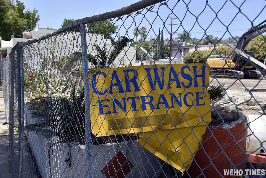 Madison Car Wash WeHo Was Demolished this Week to Make Way for Mixed