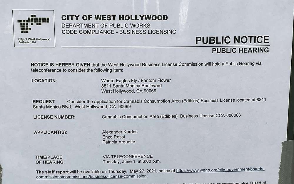 Cannabis Could Be Coming to Old Flaming Saddles Building WEHO TIMES