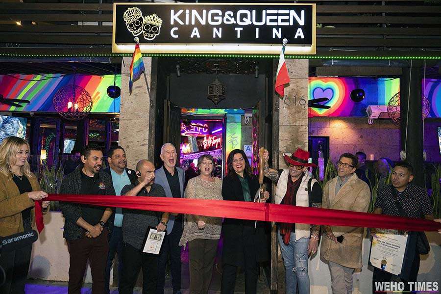 King and Queen Cantina by Mr Tempo Gets Ribbon Cutting Ceremony WEHO