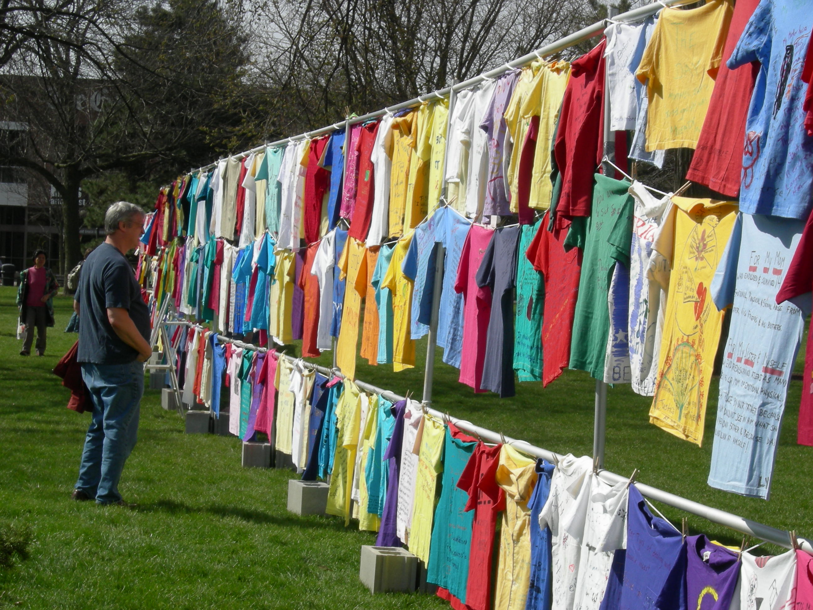 Clothesline Project Art Show Reception and Fundraiser WEHOville