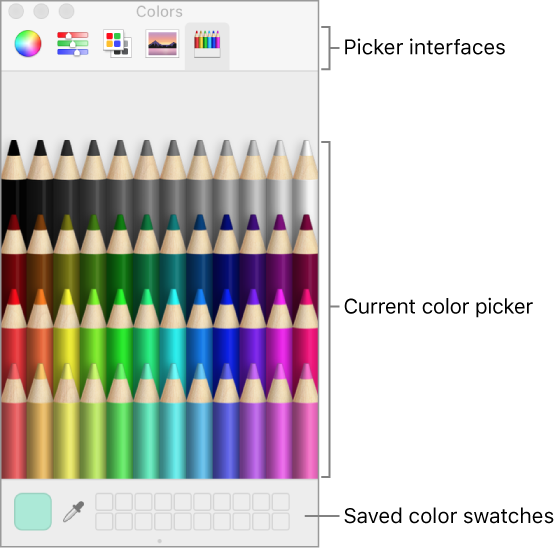 Install a Custom Color Palette in the Apple Color Window