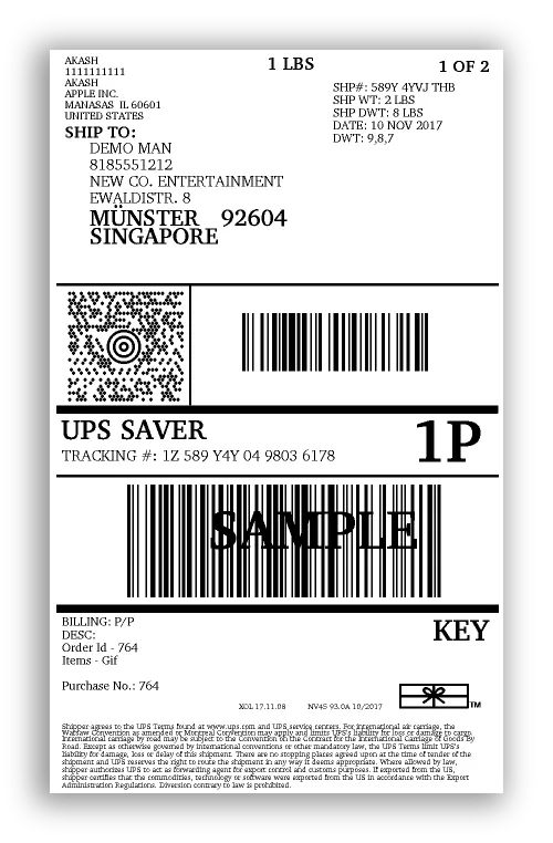 UPS Shipping Services Weiders Hardware