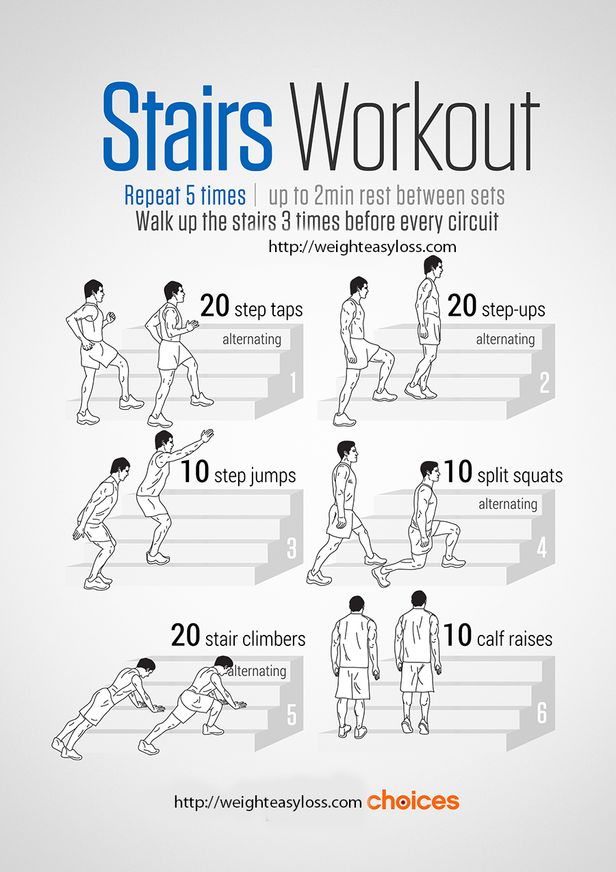Weight Loss Stair Workouts
