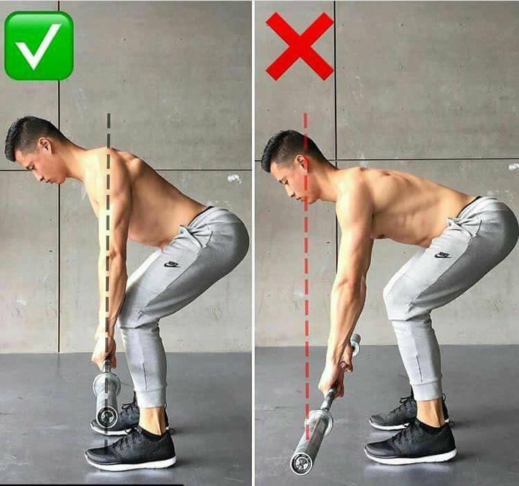 tilt position during exercise