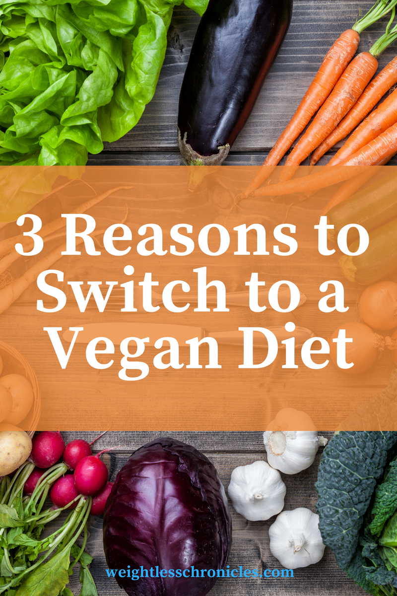 3 Reasons to Switch to a Vegan Diet Weightless Chronicles
