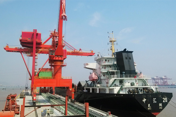 Bridgetype Grab Ship Unloader