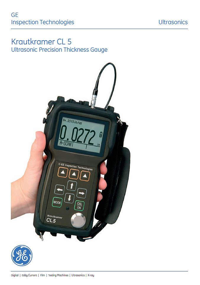 GE 精密型超音波測厚儀 CL5