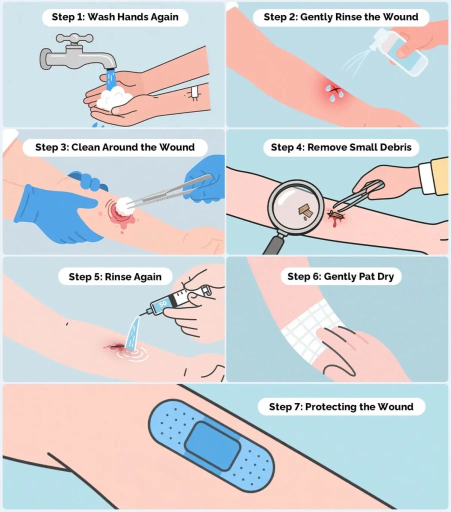 How to Clean Wounds Safely Avoid Infection & Speed Healing(05)
