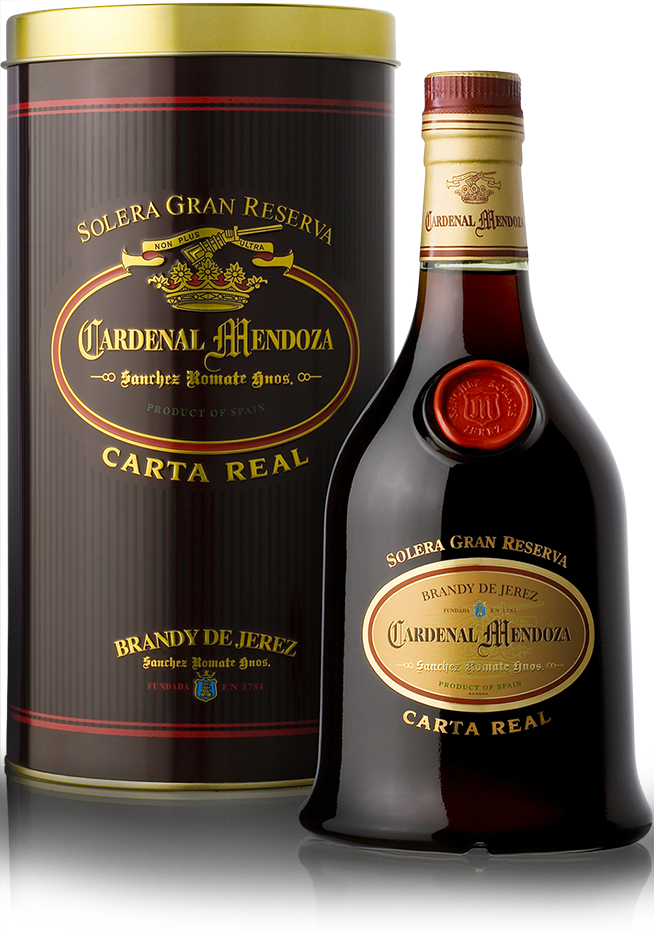 Cardenal Mendoza, Carta Real, Solera Gran Reserva Brandy de Jerez, 0,7l Wein Outlet