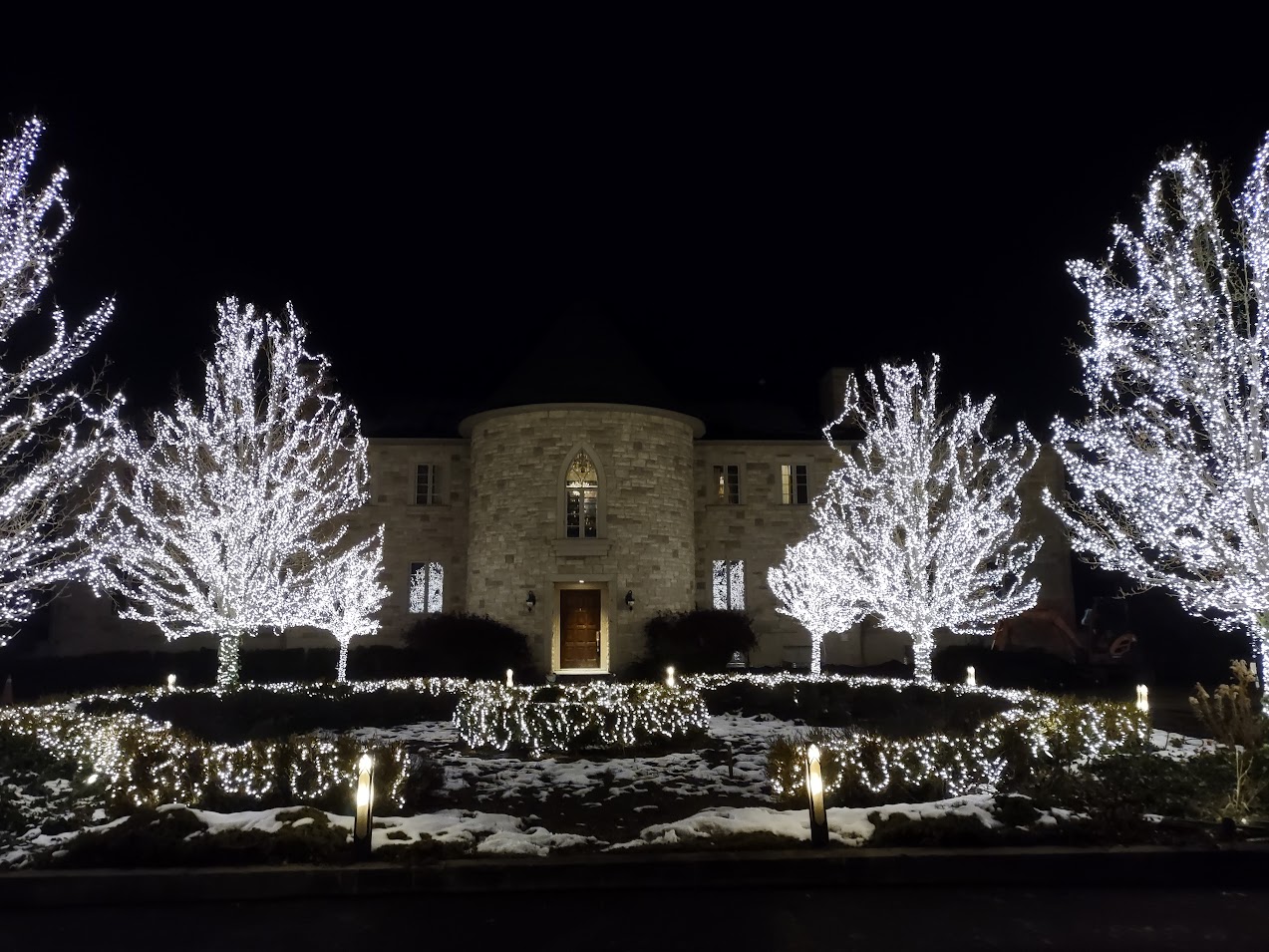 Commercial Christmas light installation We Install Christmas Lights