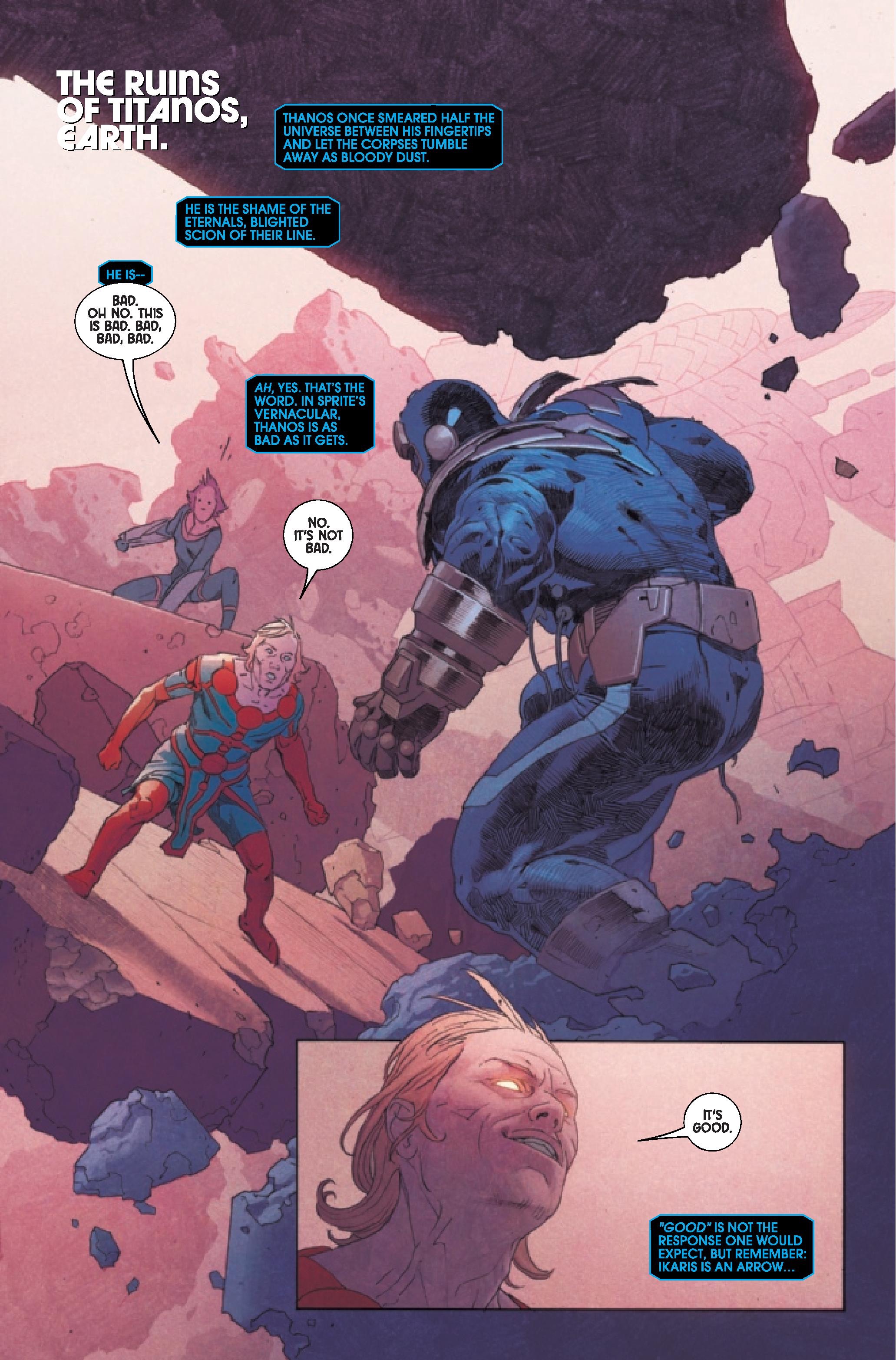 Eternals 2 Preview Weird Science Marvel Comics