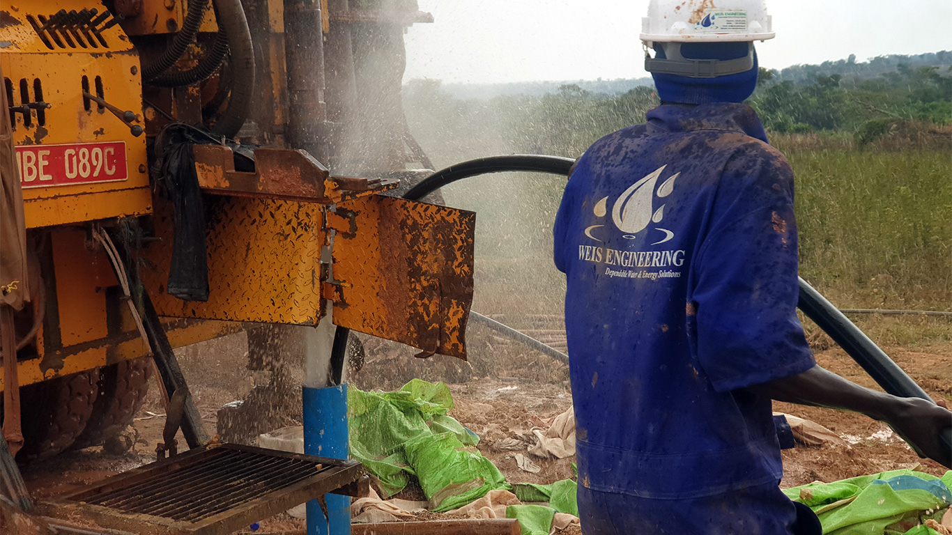 Cost of drilling a borehole in Uganda Weis Engineering