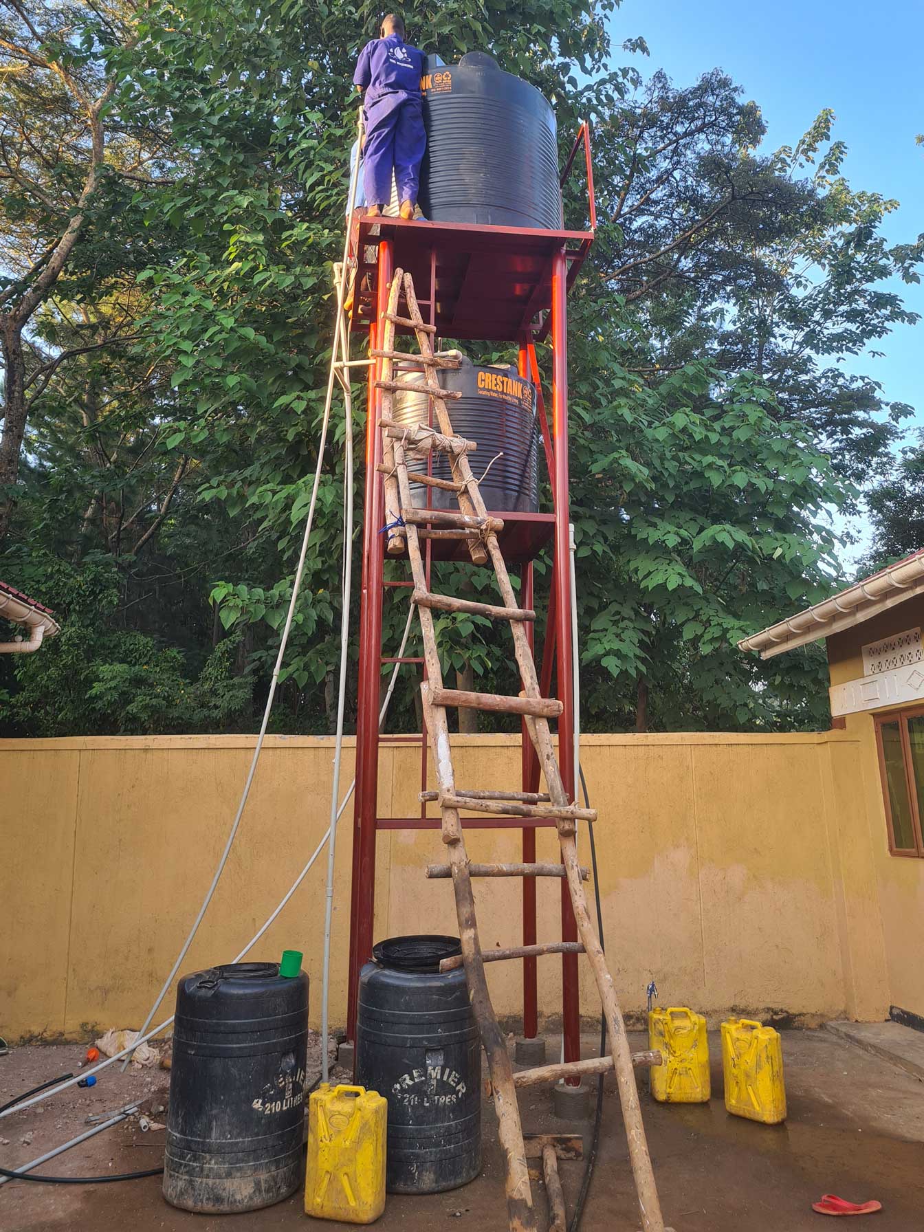 Reservoir tanks Weis Engineering Ltd