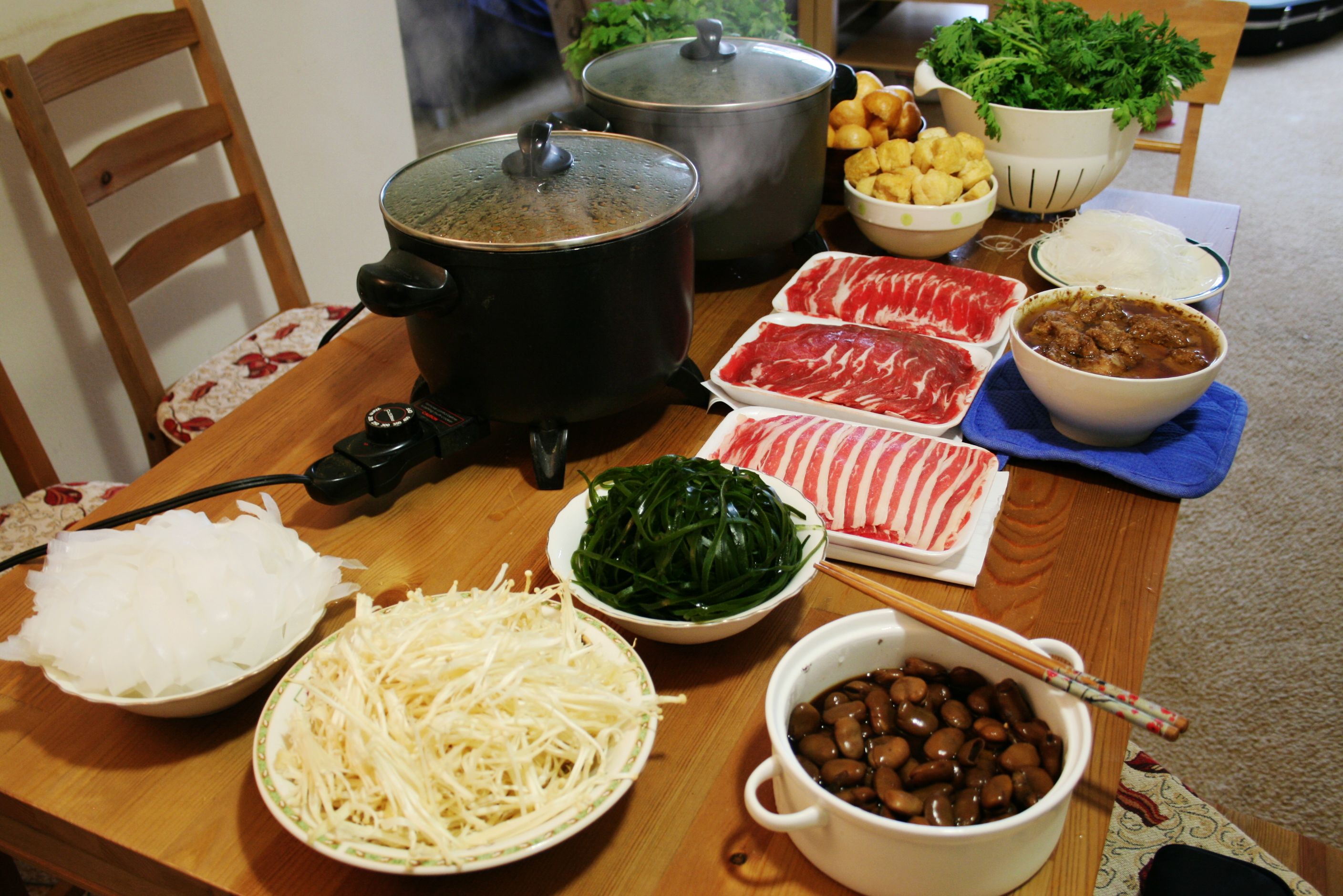 It was a HotPot Party!!! Light Delight with TouTou