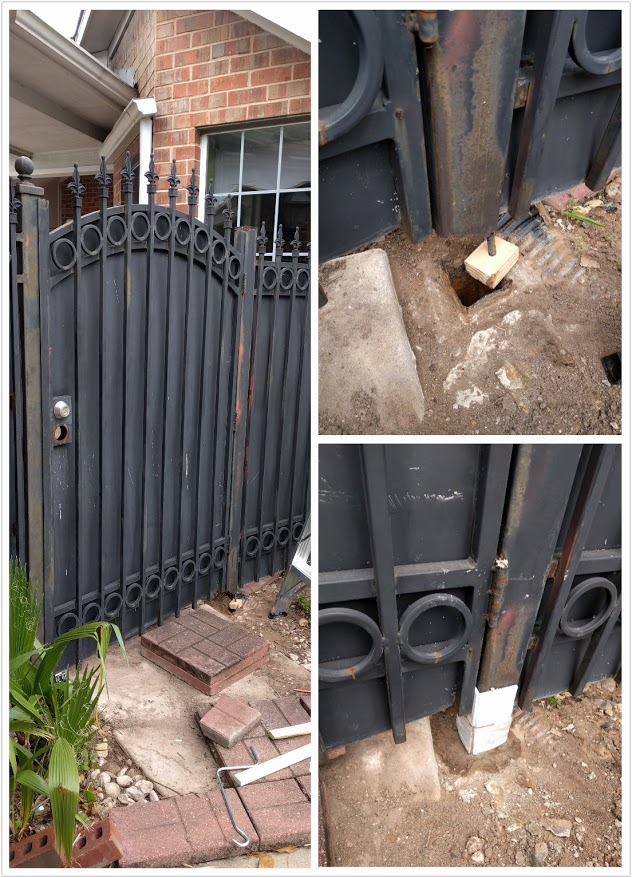 Metal gate repair DIY Weiwei's blog
