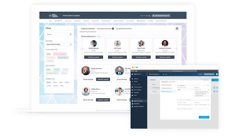 Smart Matchmaking Software for B2B Events Meetmaps