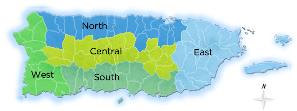 Puerto Rico Regions