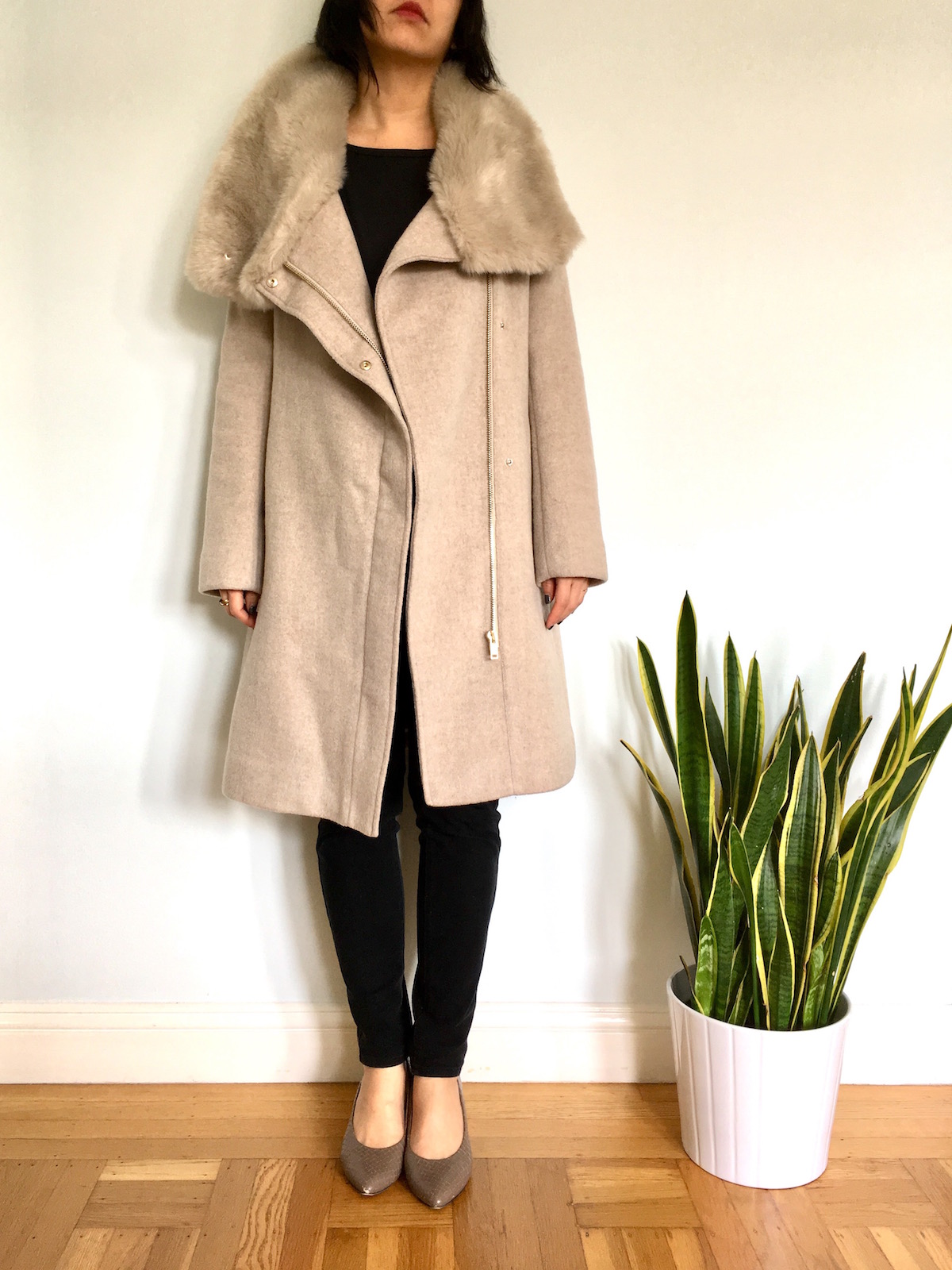 feeling fancy collar jacket