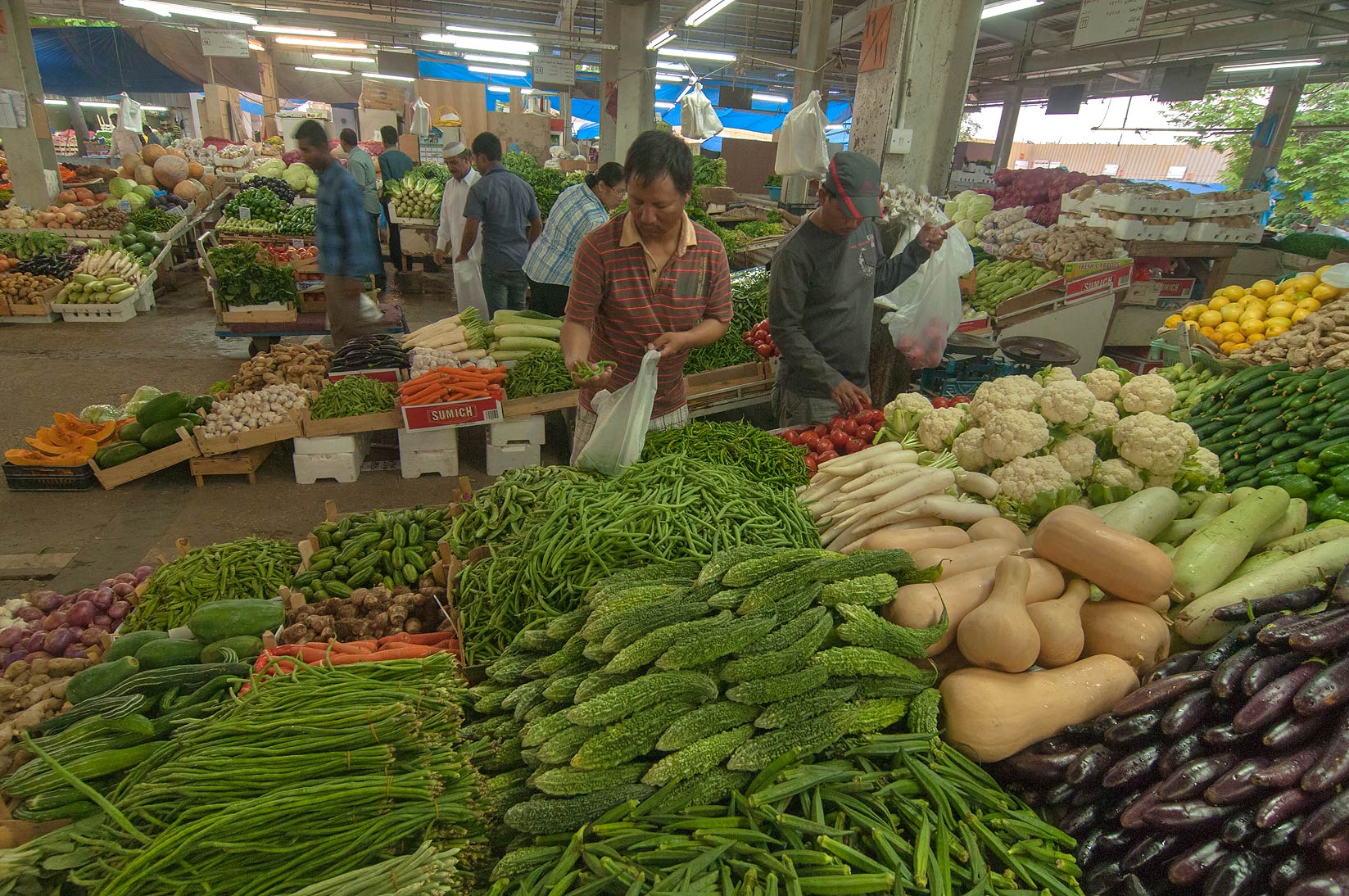 RAINS RESTRICTING CUSTOMERS TO VISIT LOCAL MARKETS; PRICES OF