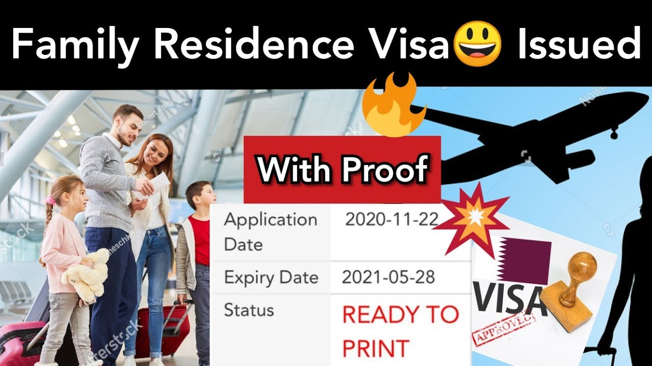 Which profession can apply family visa in Qatar? Family residence visa