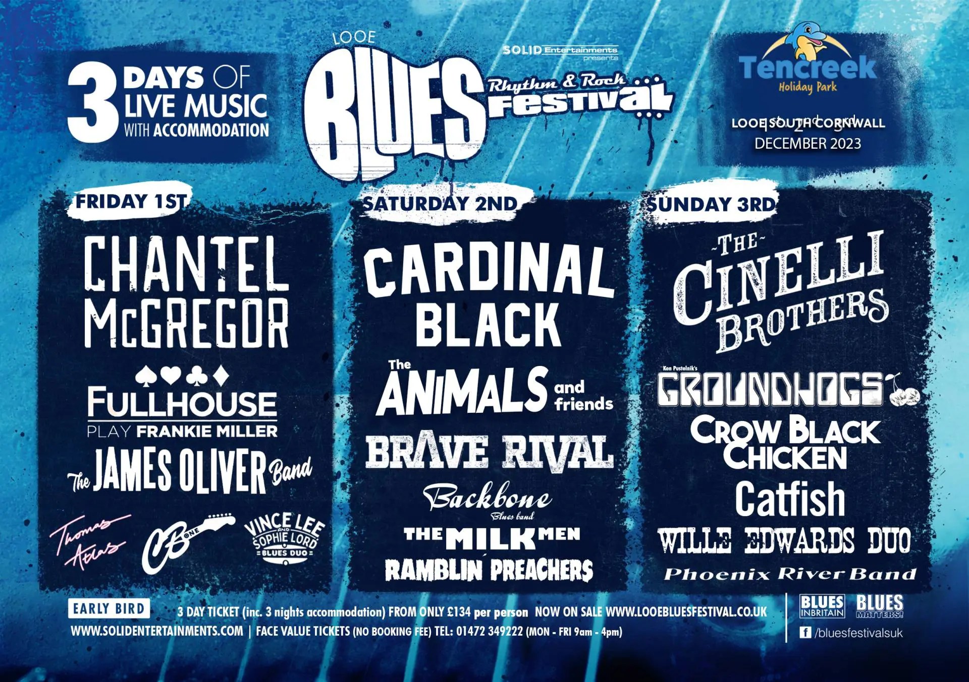 Looe Blues Rhythm & Rock Festival. to Looe & Polperro