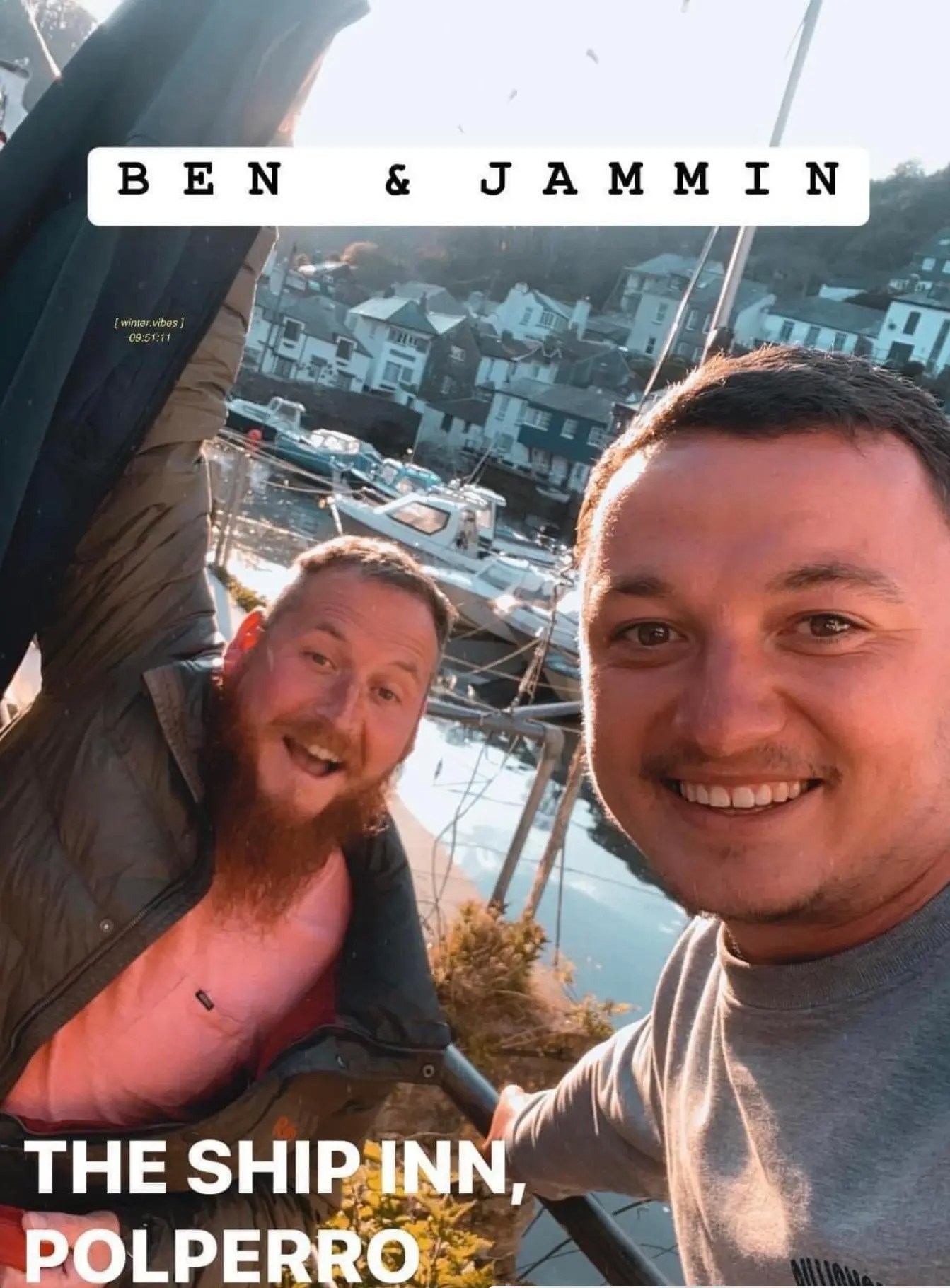 Ben & Jammin Live at the Ship Inn, Polperro to Looe & Polperro