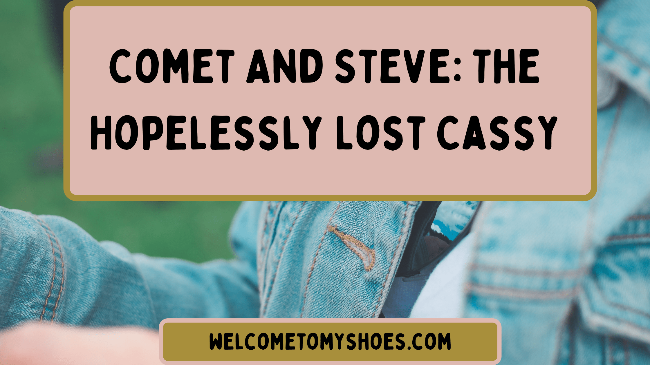 Comet And Steve The Hopelessly Lost Cassy To My Shoes
