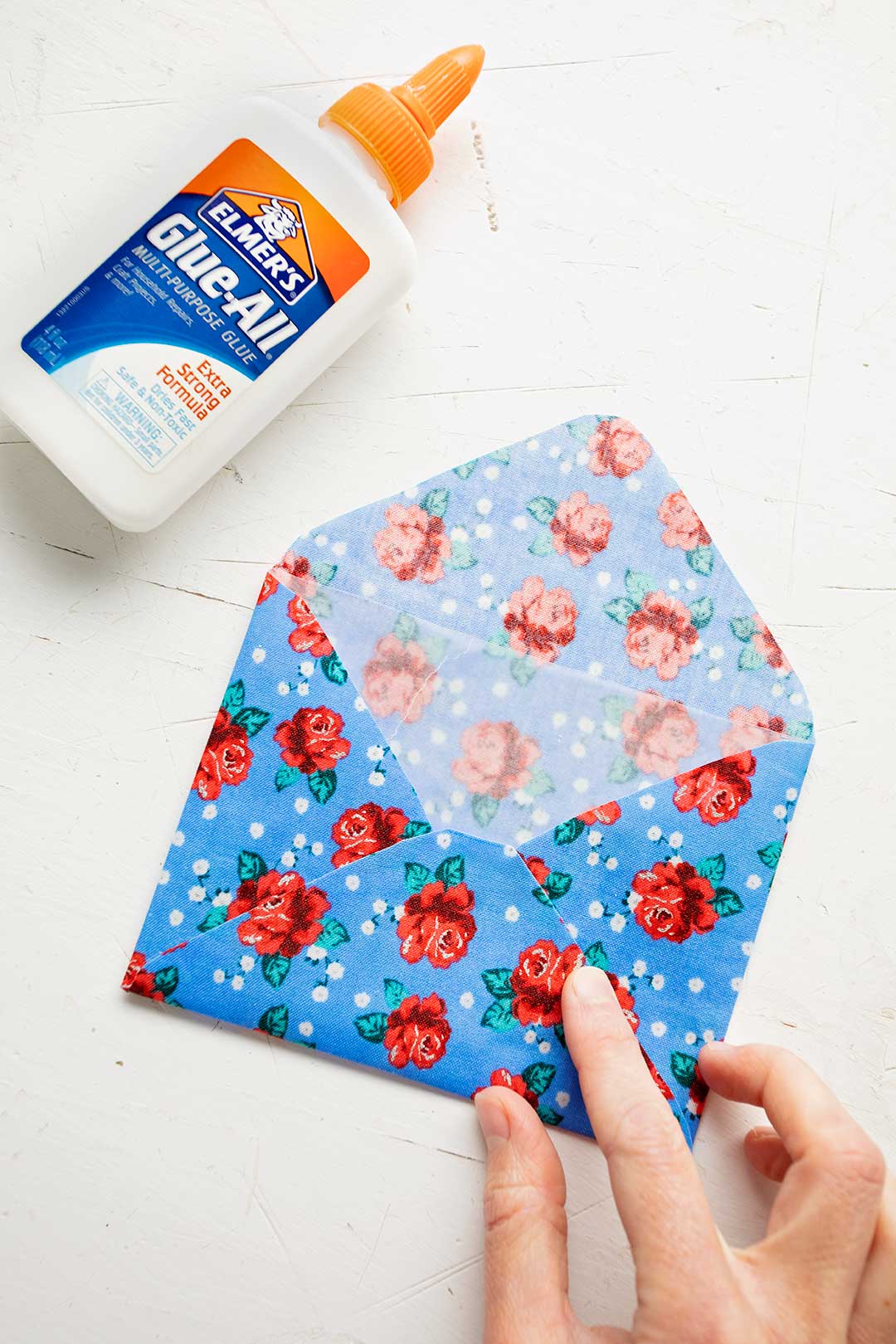 How to Make Fabric Envelopes To Nana's