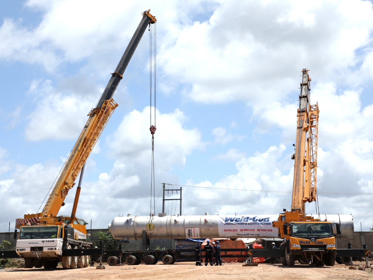 Heavy Lifting WeldCon Limited Engineering and Construction