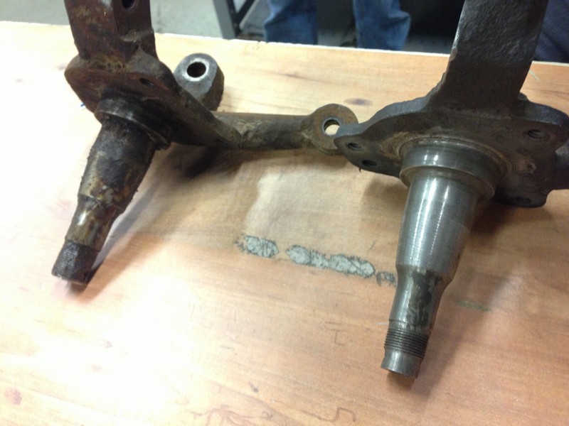 Early Pinto vs. Mustang II Spindle Differences Welder Series Inc.