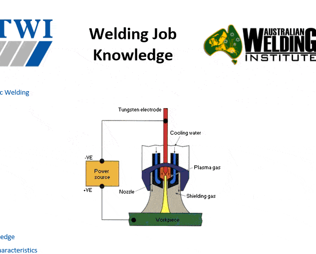 PLASMA ARC WELDING Australian Welding Institute