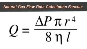 Natural Gas Flow Rate Calculation Formula Explained
