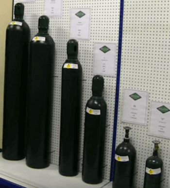 Argon Tank Sizes for MIG or TIG Welding