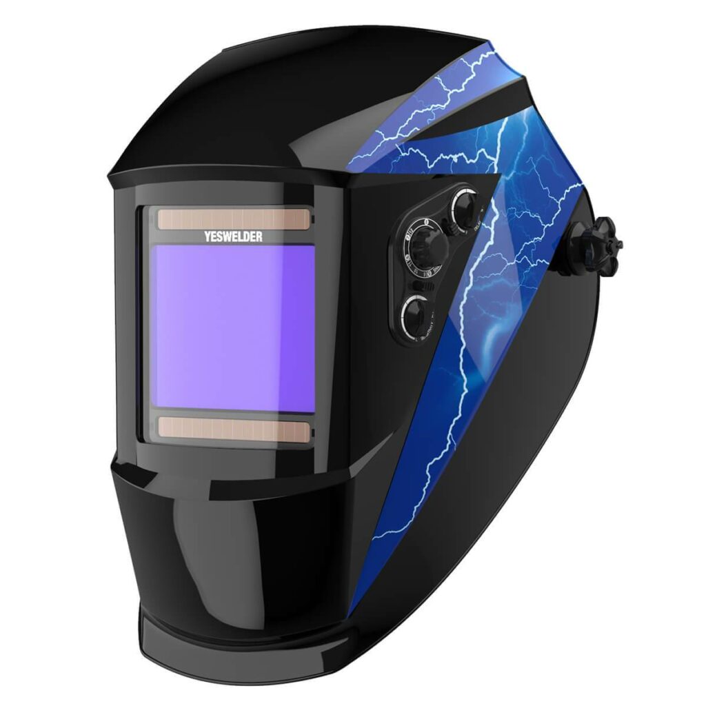 Solar Powered AutoDarkening Welding Helmet 091XL WeldMart Inc