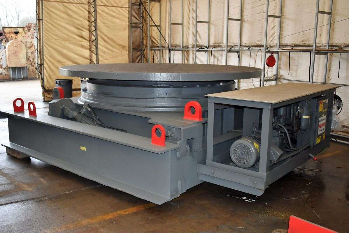 100 Ton VMW Welding Floor Turntable Weld Plus