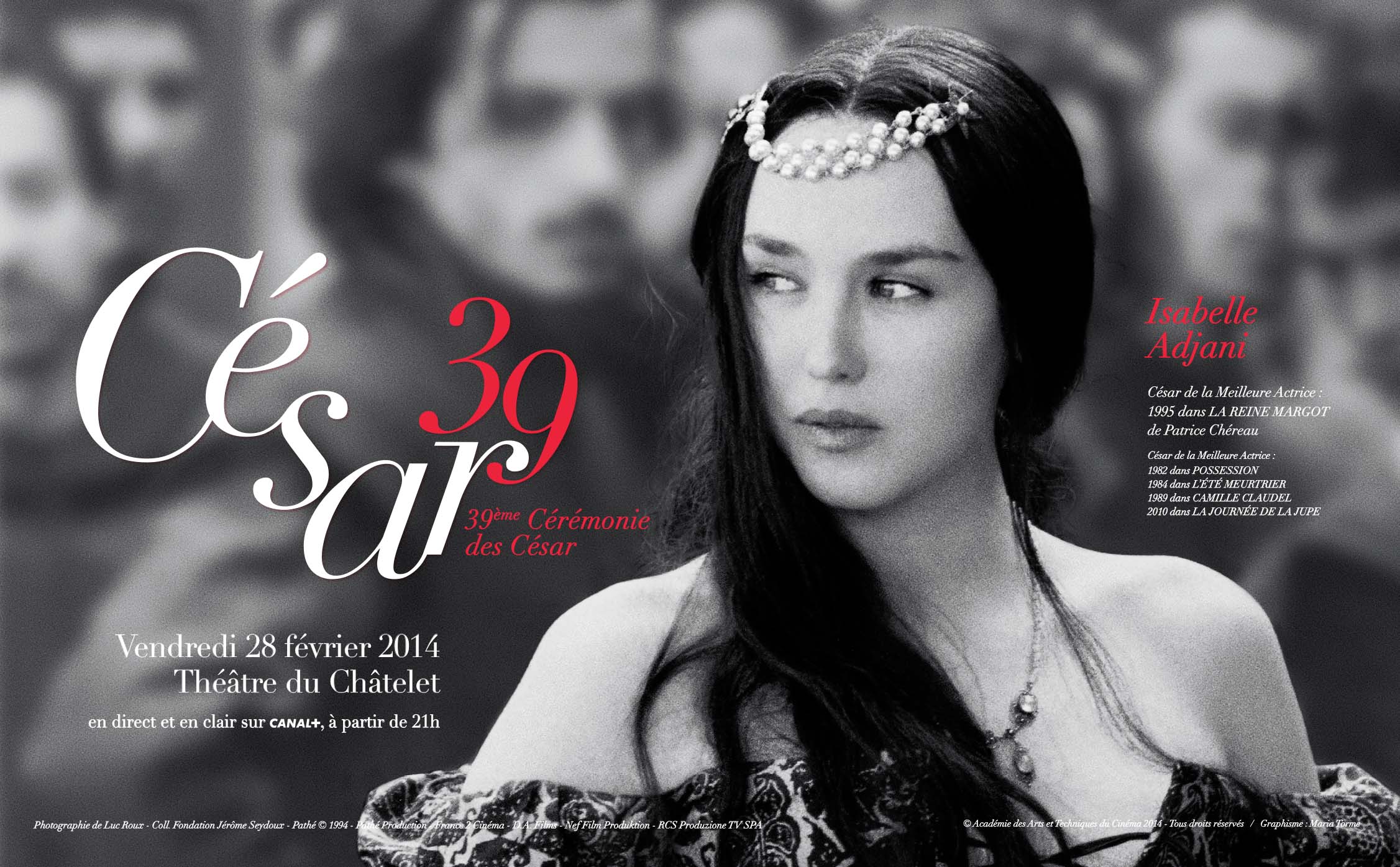 Découvrez la liste des nominés aux Césars 2014!