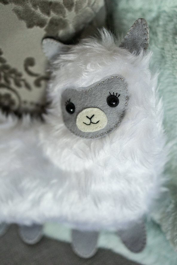 No ProbLlama Fabric Heating Pad We Like Sewing