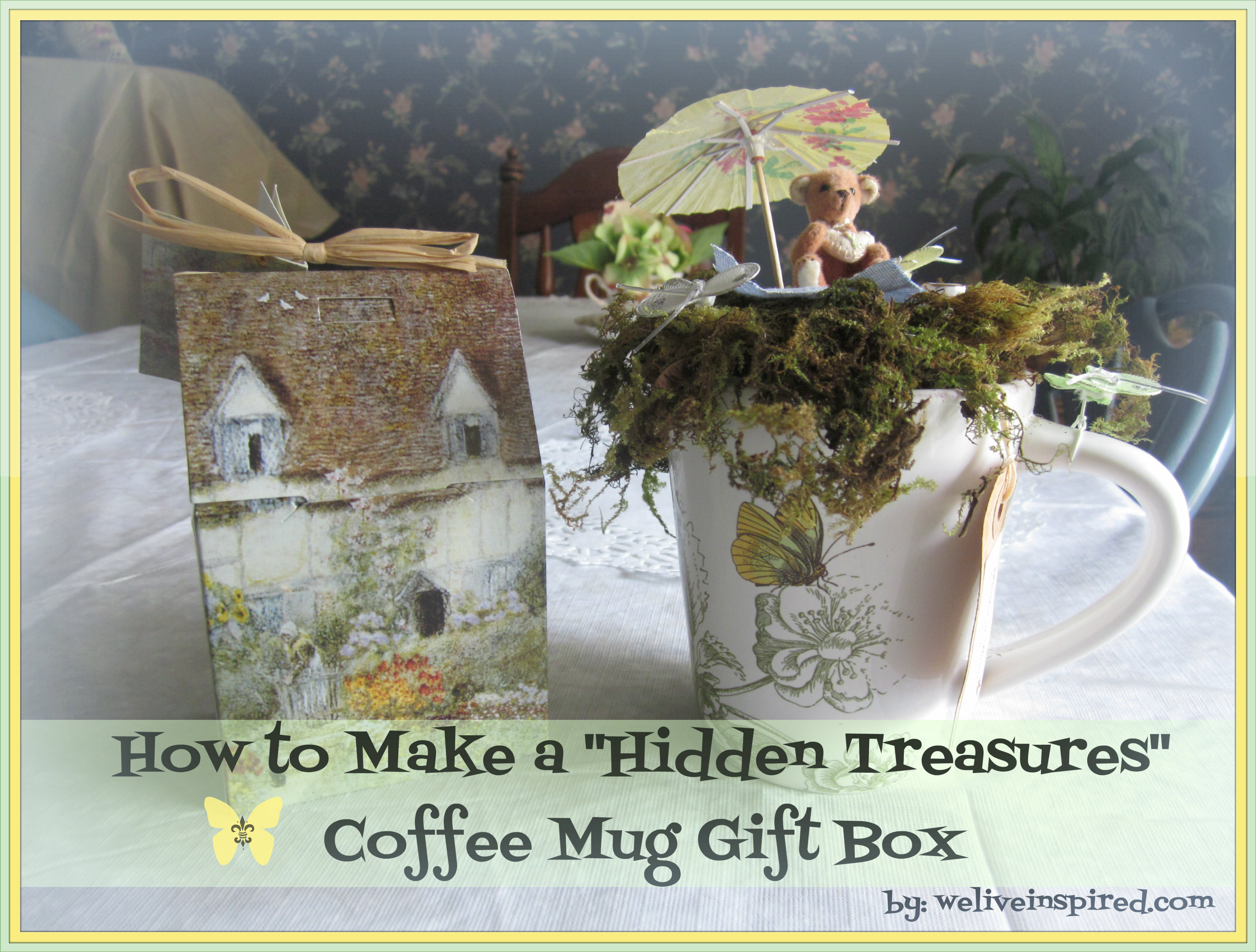 How to Turn a Coffee Mug in to a Unique Secret Compartment Gift Box