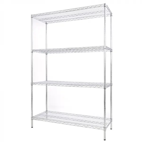 NSF 304 Stainless Steel Coldroom Storage Wire Mesh Shelving Rack