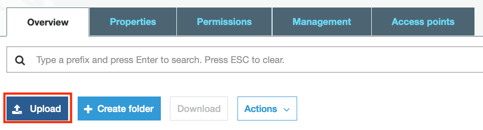Upload example index.html file AWS WellArchitected Labs