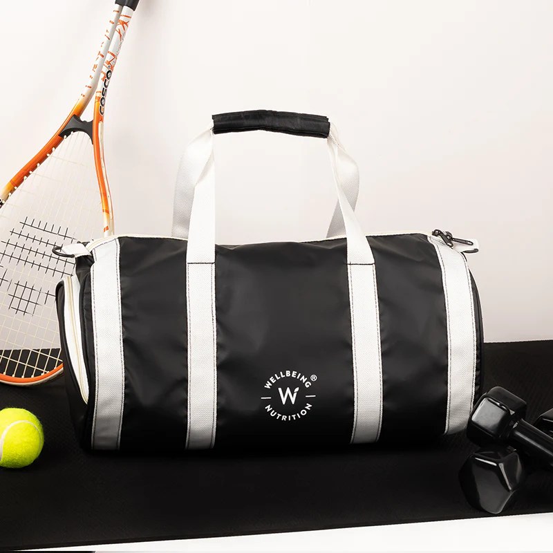 Effortlessly Stylish Gym Bag Wellbeing Nutrition