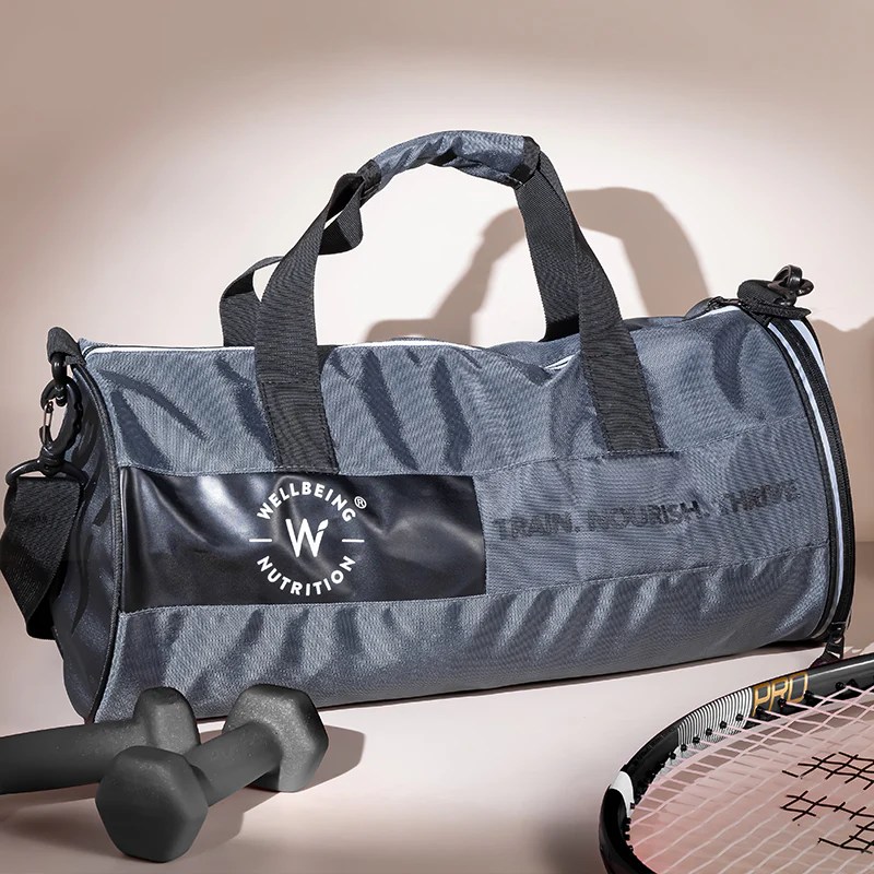 Stylish Gym Bag Wellbeing Nutrition