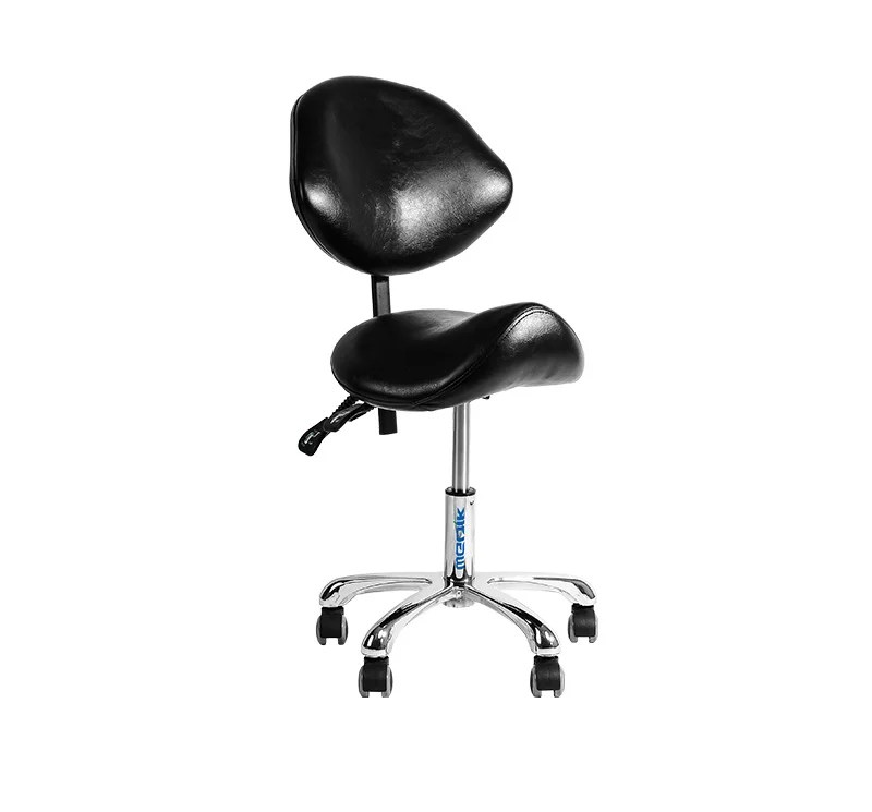Doctor Stool With Back Support Well Care Med