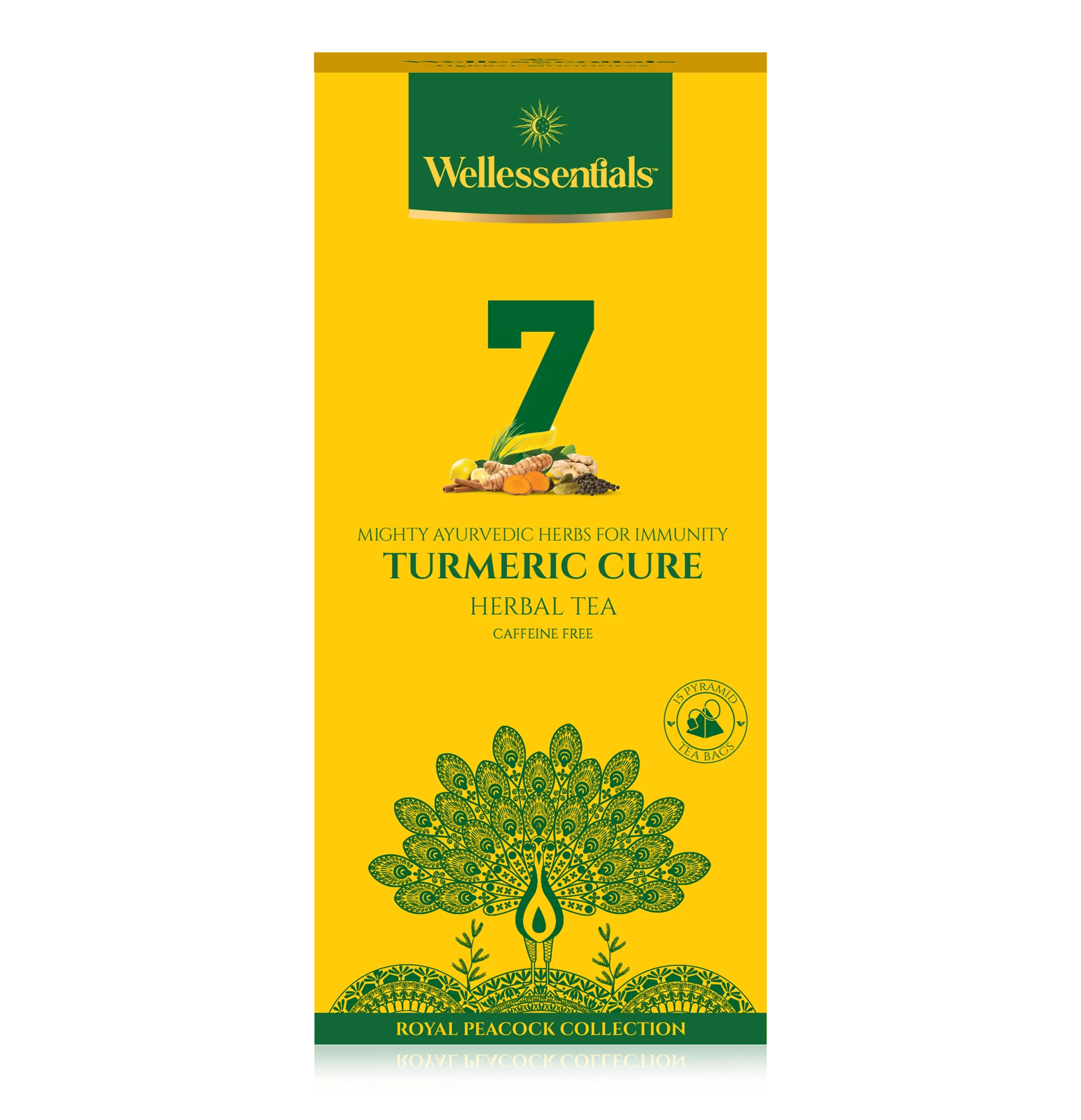 TURMERIC CURE TEA Wellessentials