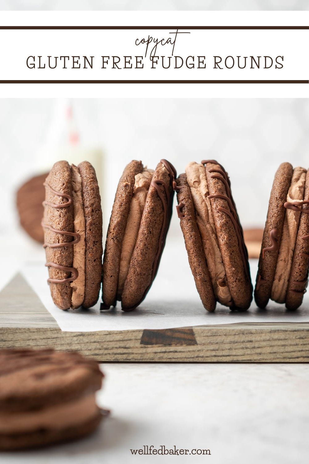 (Little Debbie Copycat) Gluten Free Fudge Rounds Well Fed Baker