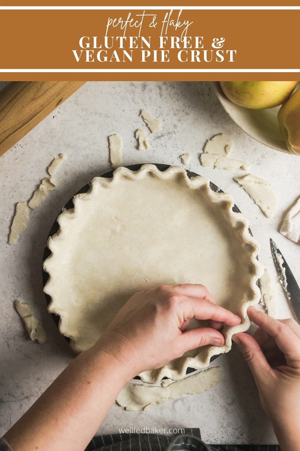 Best Gluten Free Vegan Pie Crust Well Fed Baker