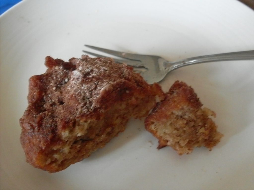 Buttermilk apple fritters Breakfast of bigboned champions. well fed