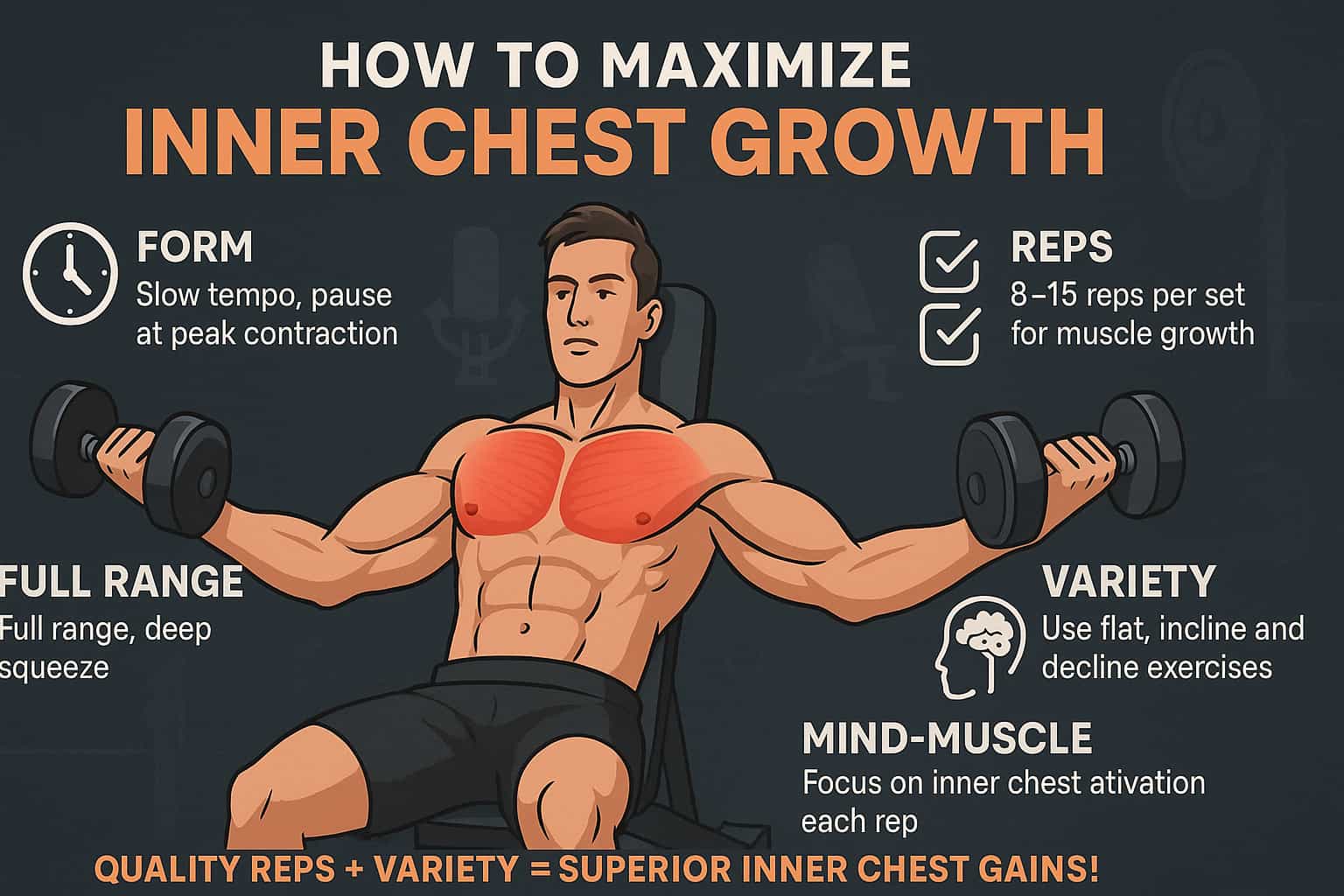 12 Best Inner Chest Exercises Backed by Science and Trainers