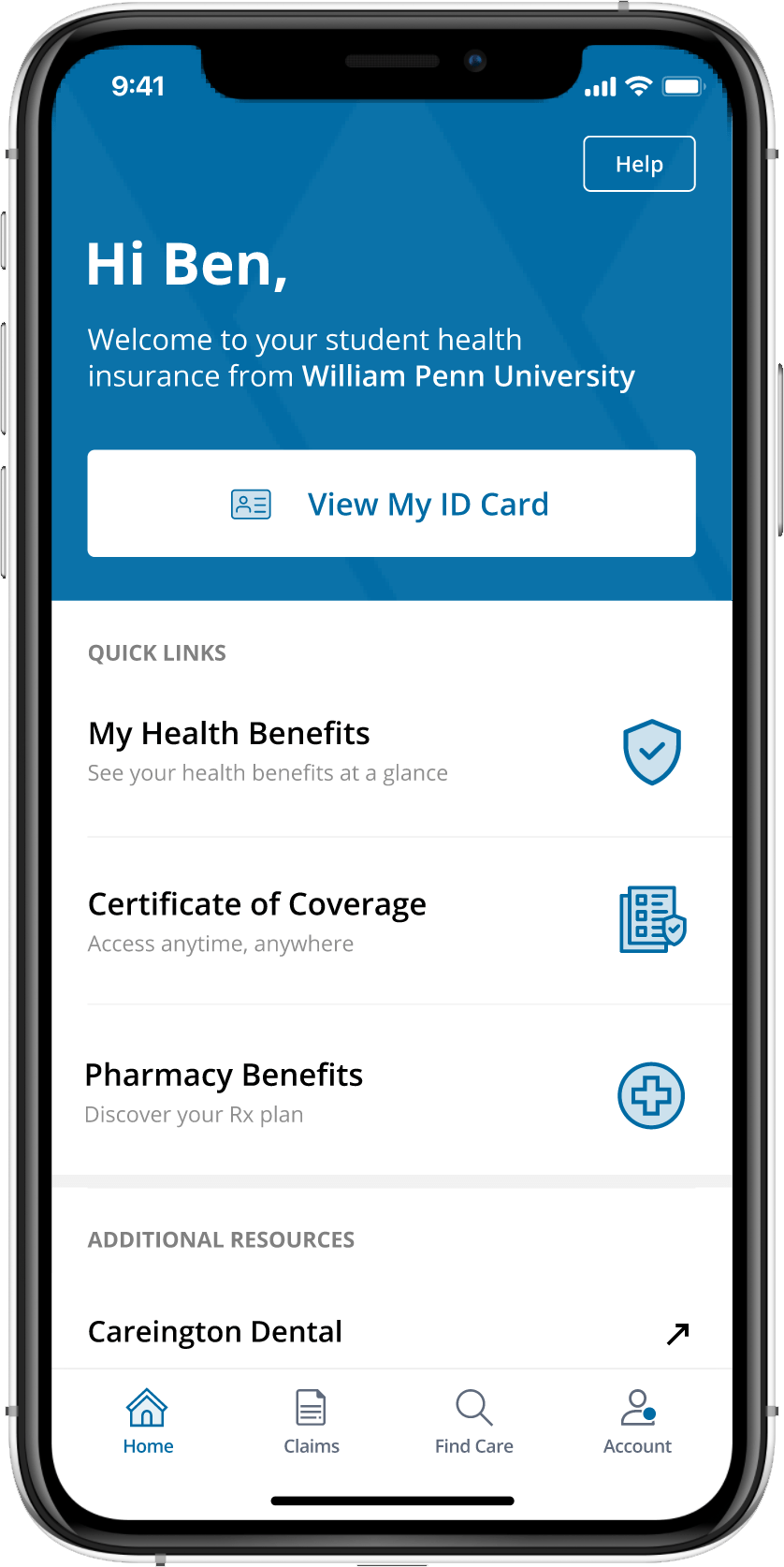 Mobile App Wellfleet Student